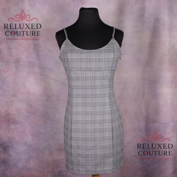 Forever 21 Plaid Bodycon Dress - Picture 1 of 4